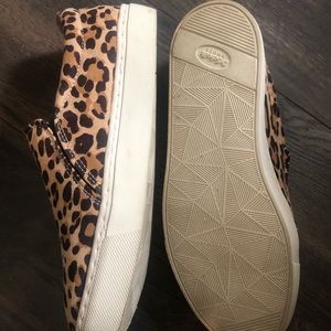 Dr. Scholl’s Leopard print, slip-on sneaker